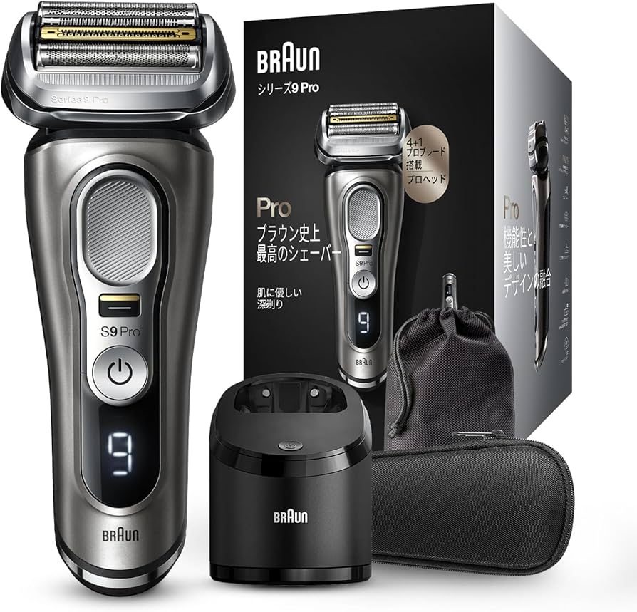 Amazon | ブラウン 電気シェーバー シリーズ9 洗浄機付き 電動 髭剃り