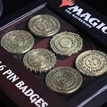 Amazon | マジック・ザ・ギャザリング 限定版マナシンボルピンバッジ6