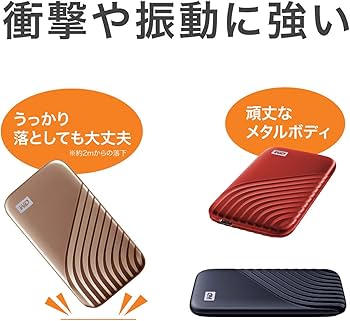 Amazon | ウエスタンデジタル(Western Digital) WD ポータブルSSD 4TB