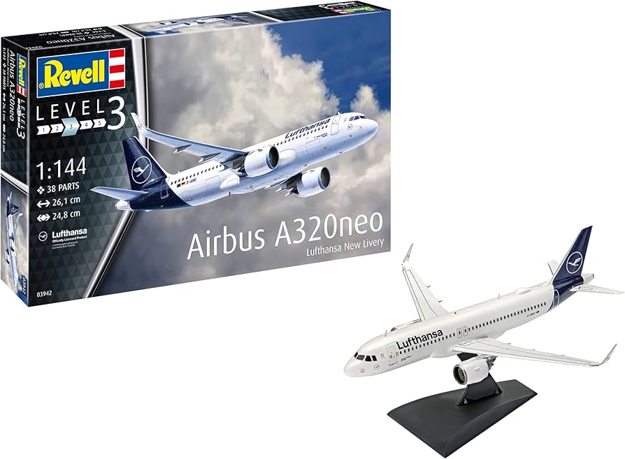 Amazon | ドイツレベル(Revell) 1/144 エアバス A320neo ルフトハンザ
