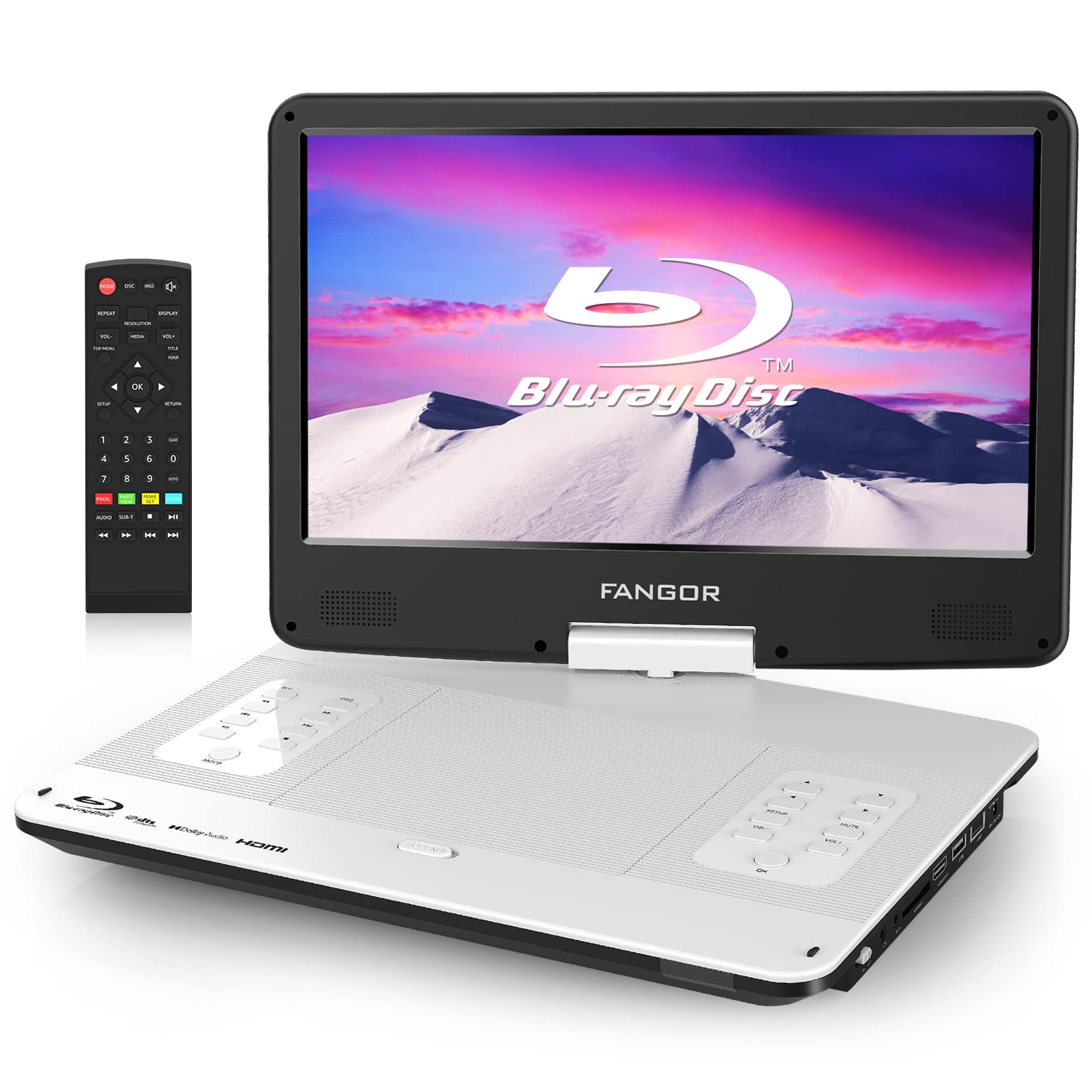 Amazon.co.jp: Fangor Portable Blu-ray Player, 14.1 Inches, HDMI