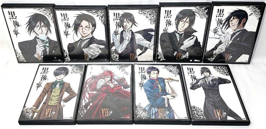 Amazon.co.jp: 黒執事1期+2期+3期+OVA+劇場版DVD 全26巻 : おもちゃ