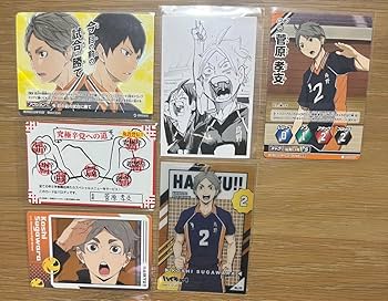 Amazon.co.jp: ハイキュー 菅原孝支 紙類 まとめ売り O02O : おもちゃ