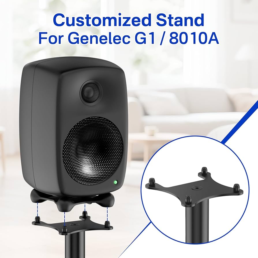 Amazon.co.jp: Genelec G One 8010A スピーカースタンド ケーブル管理
