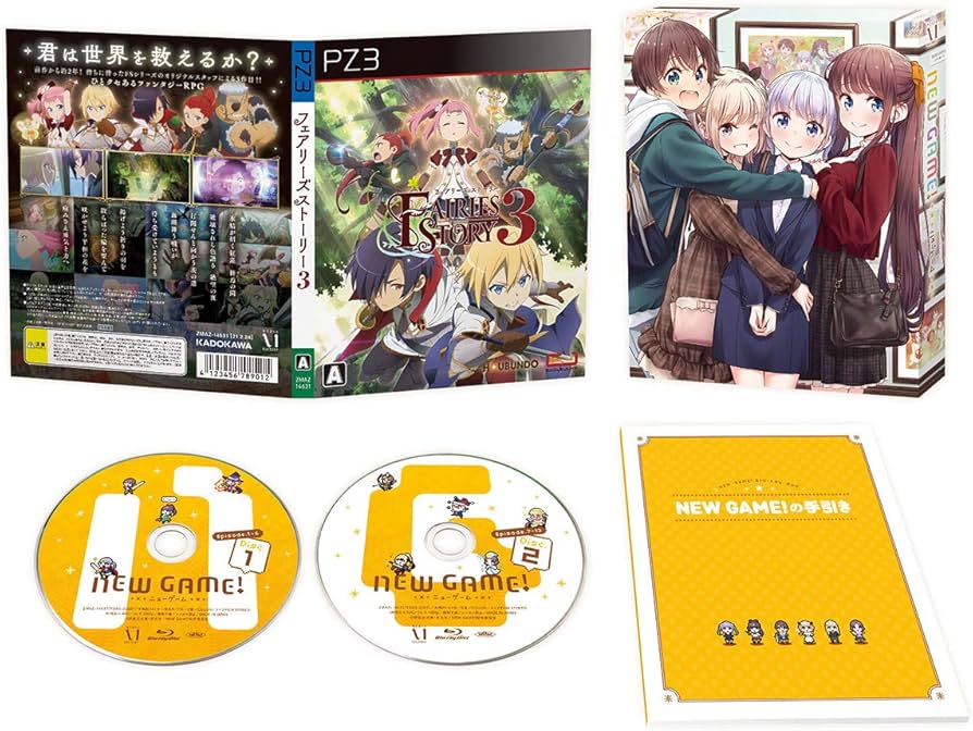 Amazon.co.jp: NEW GAME! Blu-ray BOX : 高田憂希, 日笠陽子, 茅野愛衣