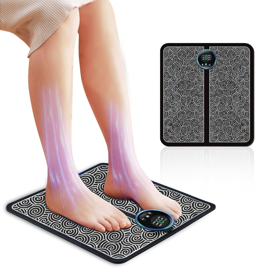 Amazon | 足裏 EMS 足裏ケアフット 足 フットマット 太もも ふくらはぎ