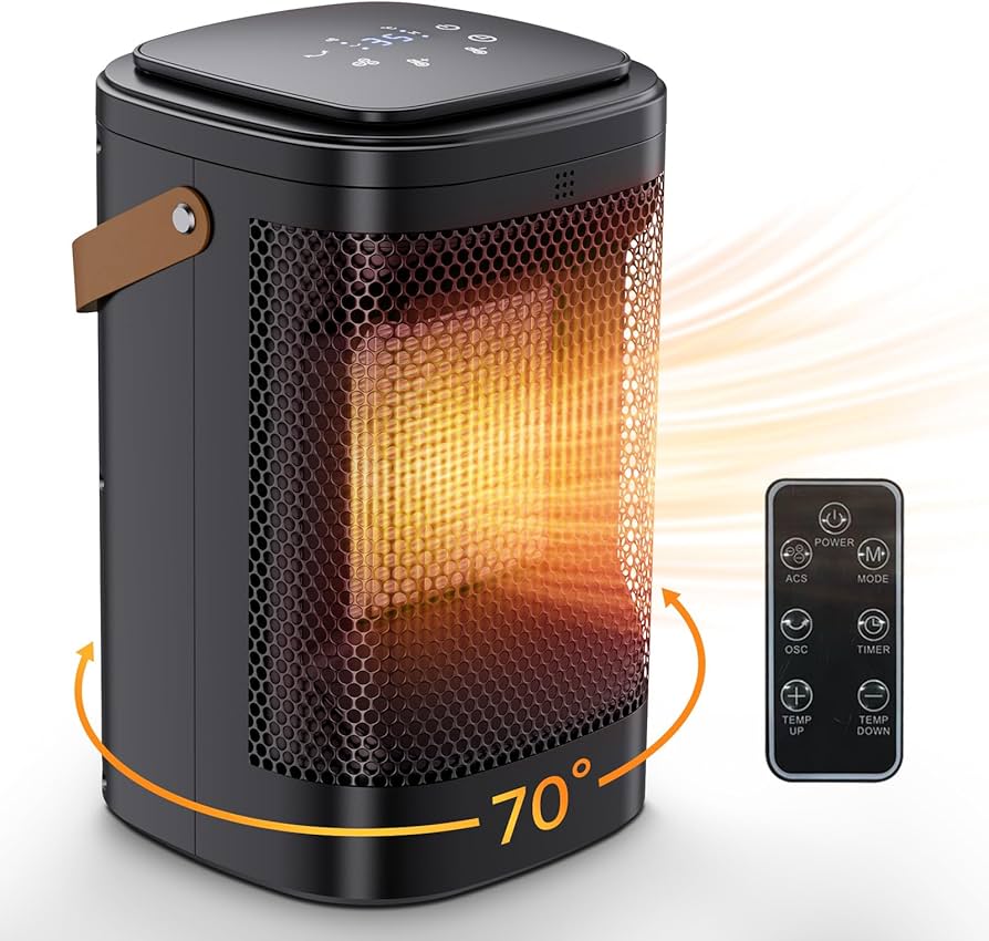 Amazon.co.jp: セラミックヒーター【冬の必須アイテム＆速暖】ファン