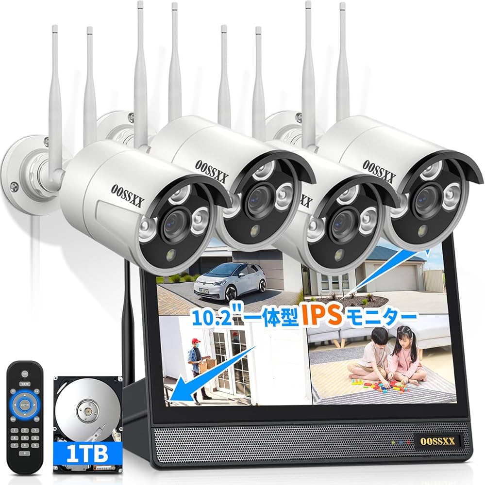 Amazon.co.jp: 【ダブルアンテナ信号強化・500万画素対応・AI人体検出