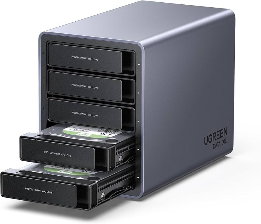 Amazon.co.jp: 【RAID機能対応】 UGREEN HDD ケース 3.5インチ 5Bay