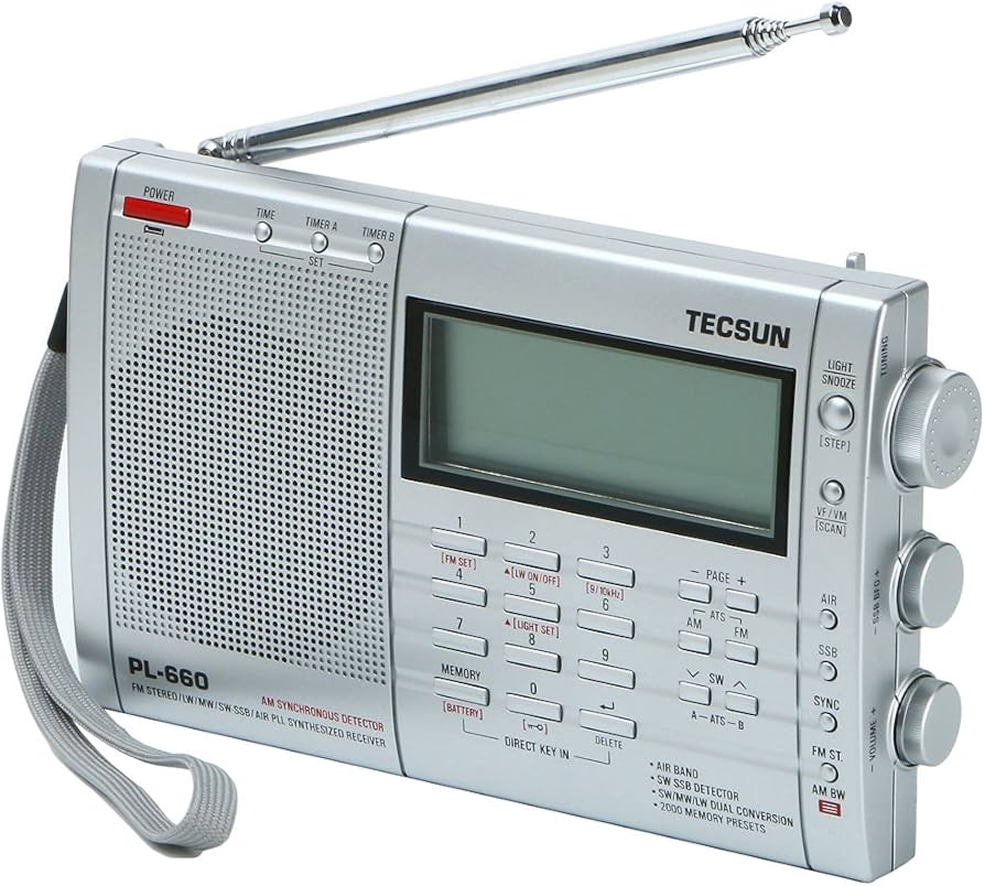 Amazon.co.jp: TECSUN PL660 SSB・エアバンド・同期検波 ハイエンド