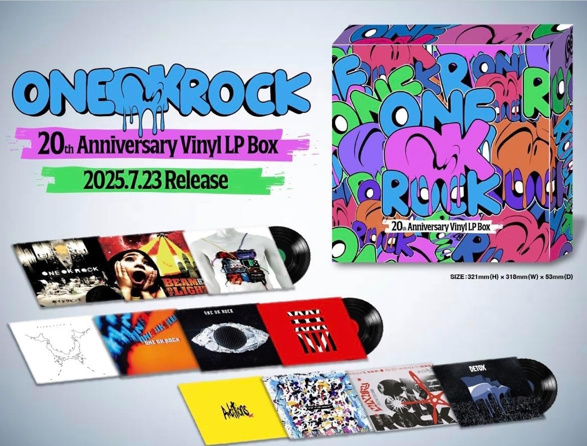 ONE OK ROCK DVD2枚・Blu-ray 8組セット、訳ありオマケ付き ONE OK