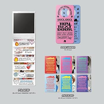 BOYNEXTDOOR - 2nd EP [HOW?] (Sticker Ver.) Sticker Book + CD-R +