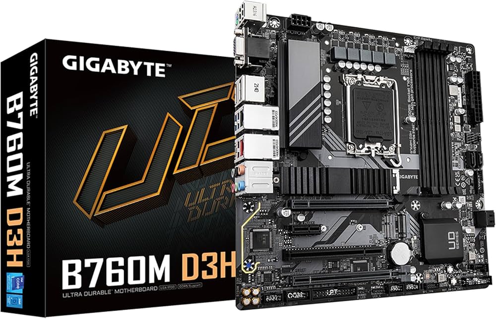 Amazon | GIGABYTE B760M D3H intel 第14・13・12世代 Coreプロセッサ