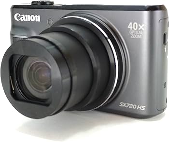 Canon câmera digital PowerShot SX720 HS preta óptica zoom 40x