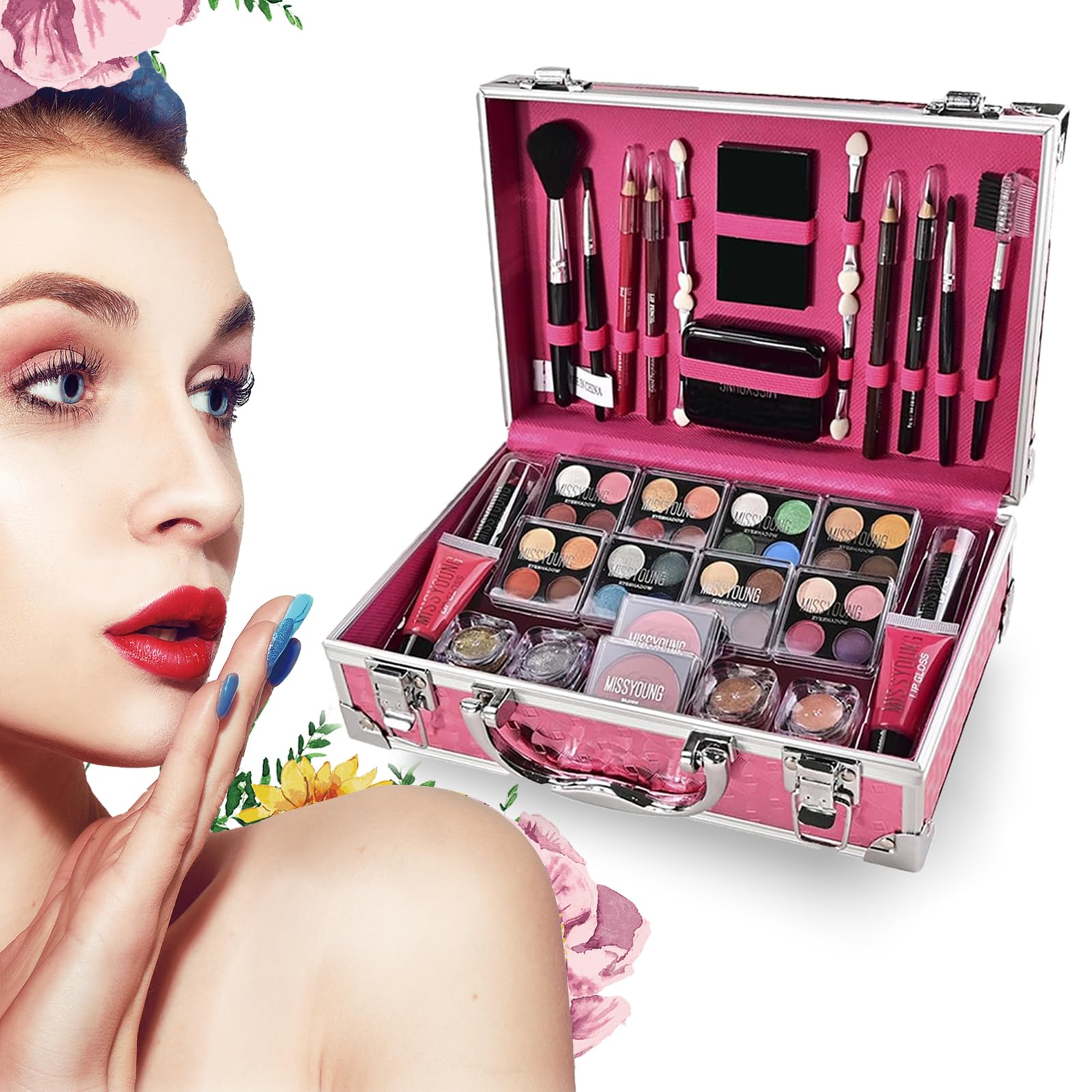 Amazon | フル美容メイクアップ化粧品セット 56点入り メイクアップ