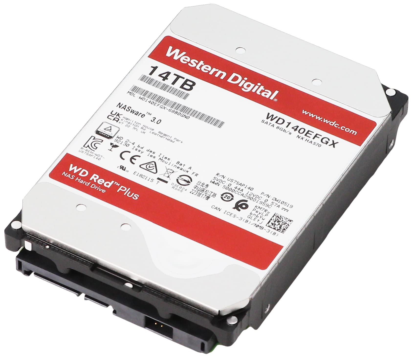 Amazon | Western Digital ウエスタンデジタル WD Red Plus 内蔵 HDD