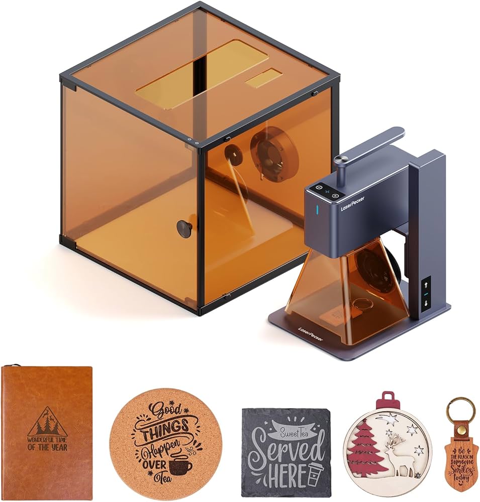 Amazon | LaserPecker2 レーザー彫刻機 家庭用 小型 携帯式レーザー