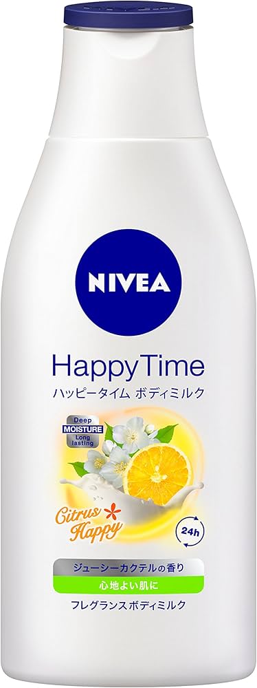 Amazon | ニベアハッピータイムボディミルク シトラスハッピー 200g