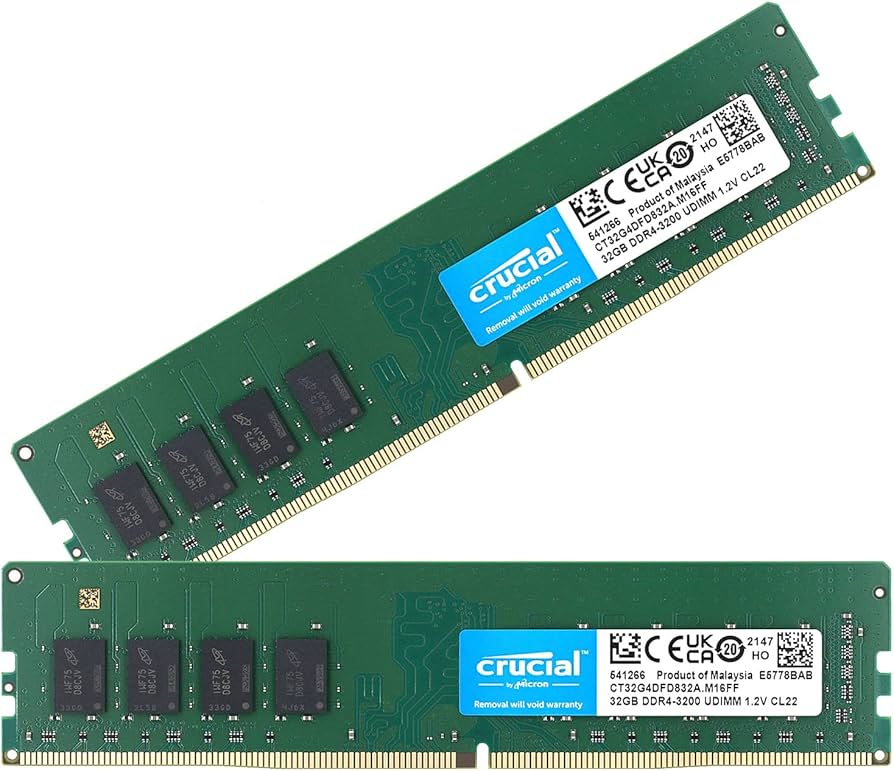 Amazon.co.jp: Crucial デスクトップメモリ PC4-25600(DDR4-3200) 64GB