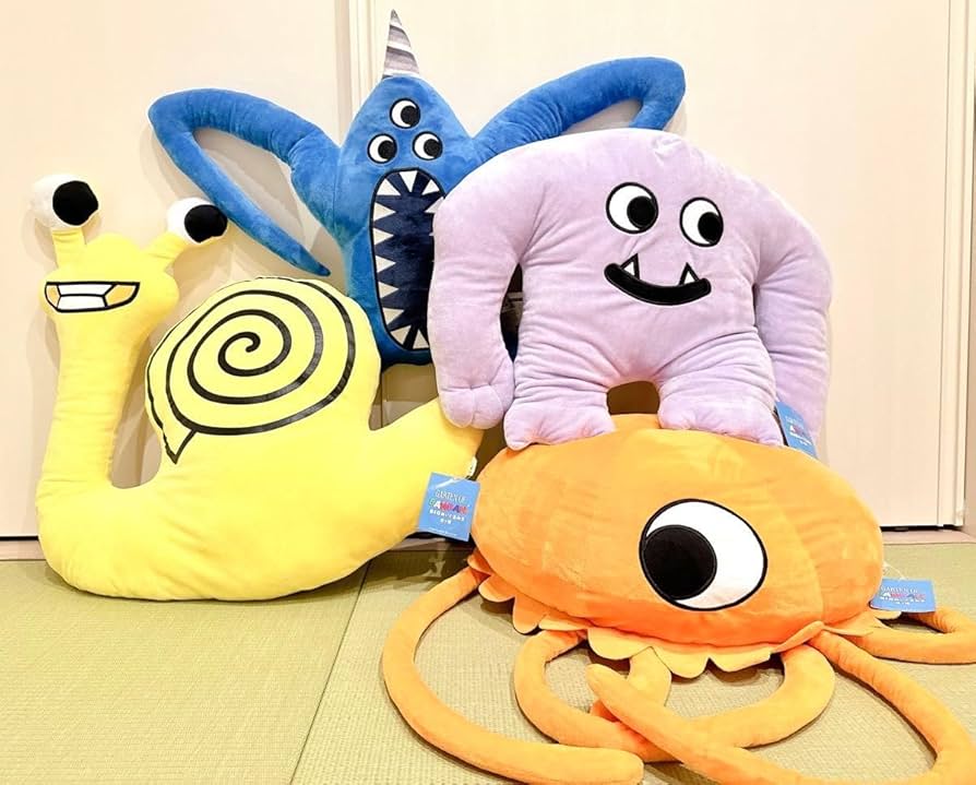 Amazon.co.jp: ガーデンオブバンバン BIGぬいぐるみ2 4体セット : おもちゃ