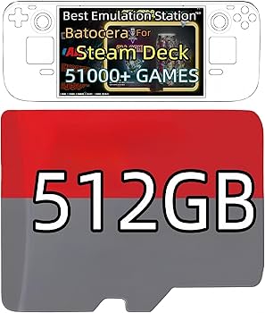 Amazon | 512GB マイクロSDカード Steamデッキ用 (OLEDバージョン対応