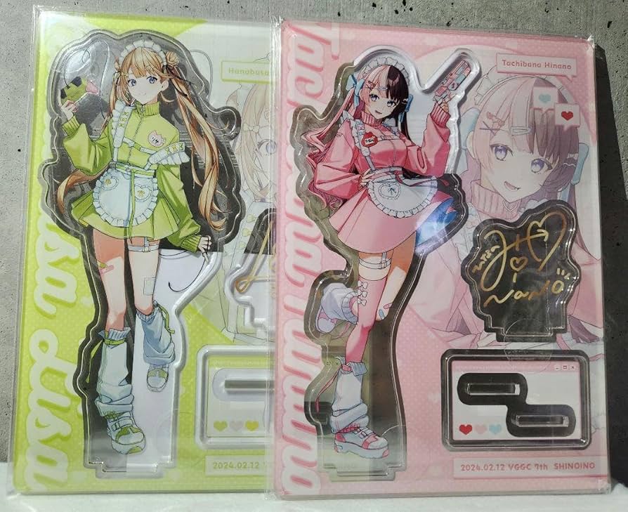 Amazon.co.jp: VGGC アクスタ チェキセット 橘ひなの 英リサ ぶいすぽ