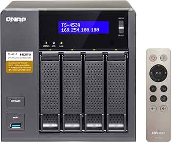 Amazon.co.jp: QNAP(キューナップ) TS-453A 専用OS QTS搭載 intel