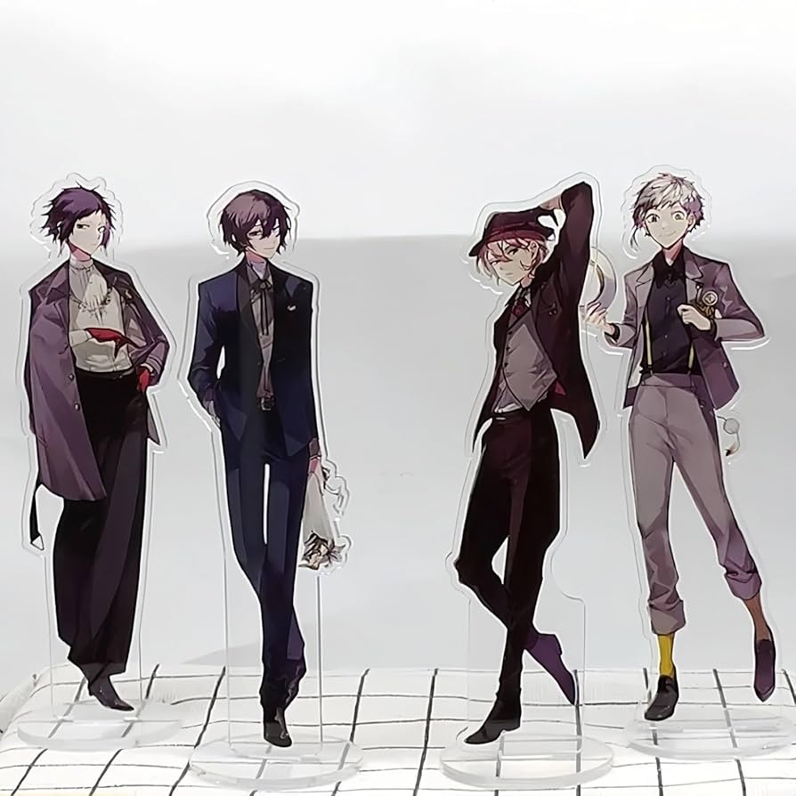 Amazon.co.jp: 文スト アクスタ 中島敦 太宰治 芥川龍之介 中原中也