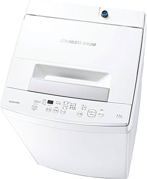 Amazon.co.jp: 東芝 全自動洗濯機 4.5kg ピュアホワイト AW-45M9(W