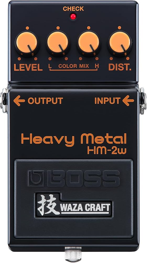 BOSS HM-2W Heavy Metal Guitar Effects Pedal | Legendary Chainsaw