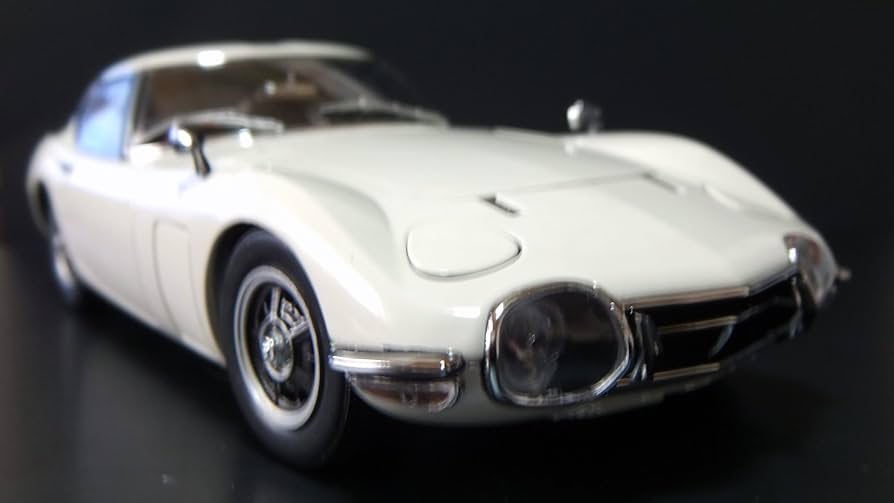 Amazon | エブロ 1/24 トヨタ 2000GT ホワイト プレミアム