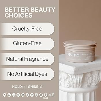 Amazon.com: NEUMA Neu Styling Hair Clay 1.8 Fl. Oz. Strong Hold