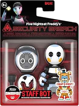 Amazon | FNAF Five Nights at Freddys Snap: Security Staff Bot