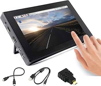 Amazon.com: 7inch HDMI LCD (H) (with case) Capacitive Touch Screen