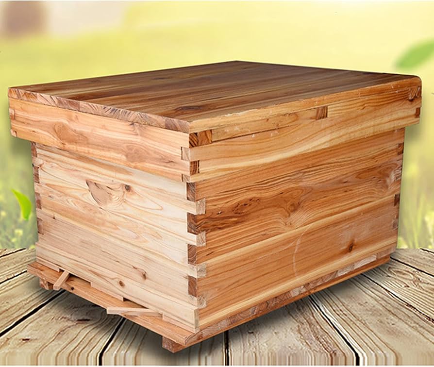 Amazon.co.jp: 蜜蜂 巣箱 蜂 養蜂箱 蜂蜜蜂の箱ミツバチ 巣箱養蜂器具