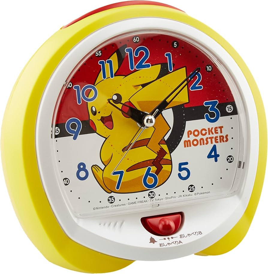 Amazon.co.jp: セイコークロック 目覚まし時計 置き時計 キャラクター