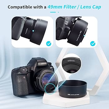 Amazon.com : 50mm Dedicated Reversible Lens Hood Shade Fit for