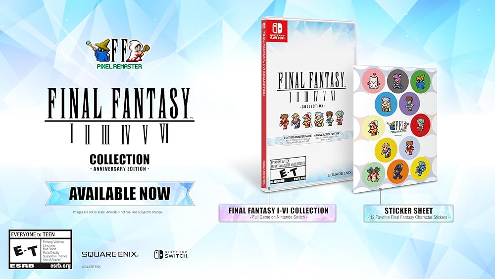 Amazon.com: FINAL FANTASY I-VI Collection Anniversary Edition