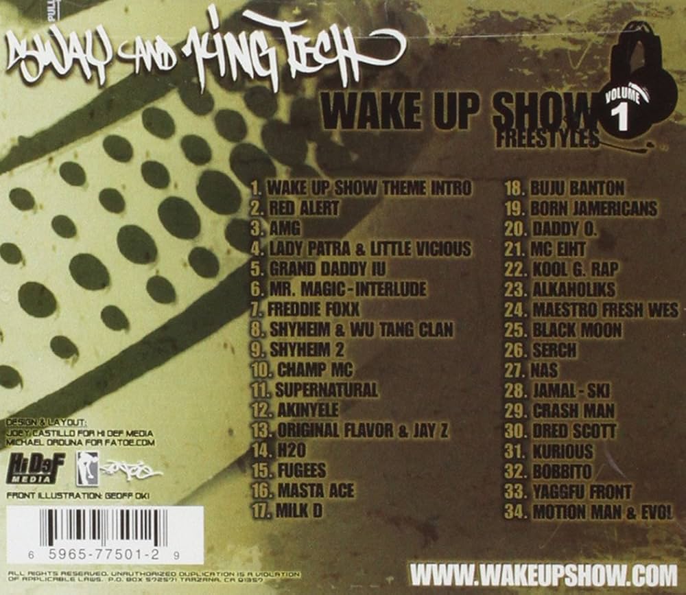 Amazon.com: Wake Up Show Freestyles, Vol. 1: CDs & Vinyl