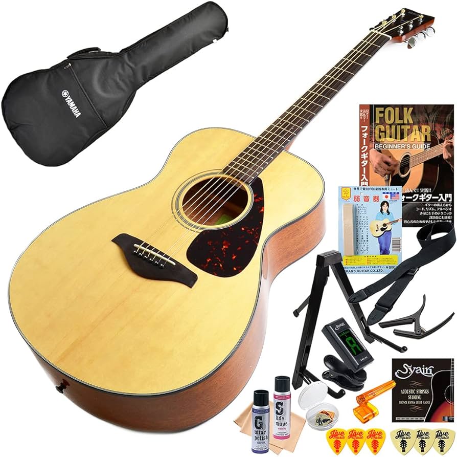 Amazon | アコースティックギター 初心者セット ヤマハ FS800 (15点