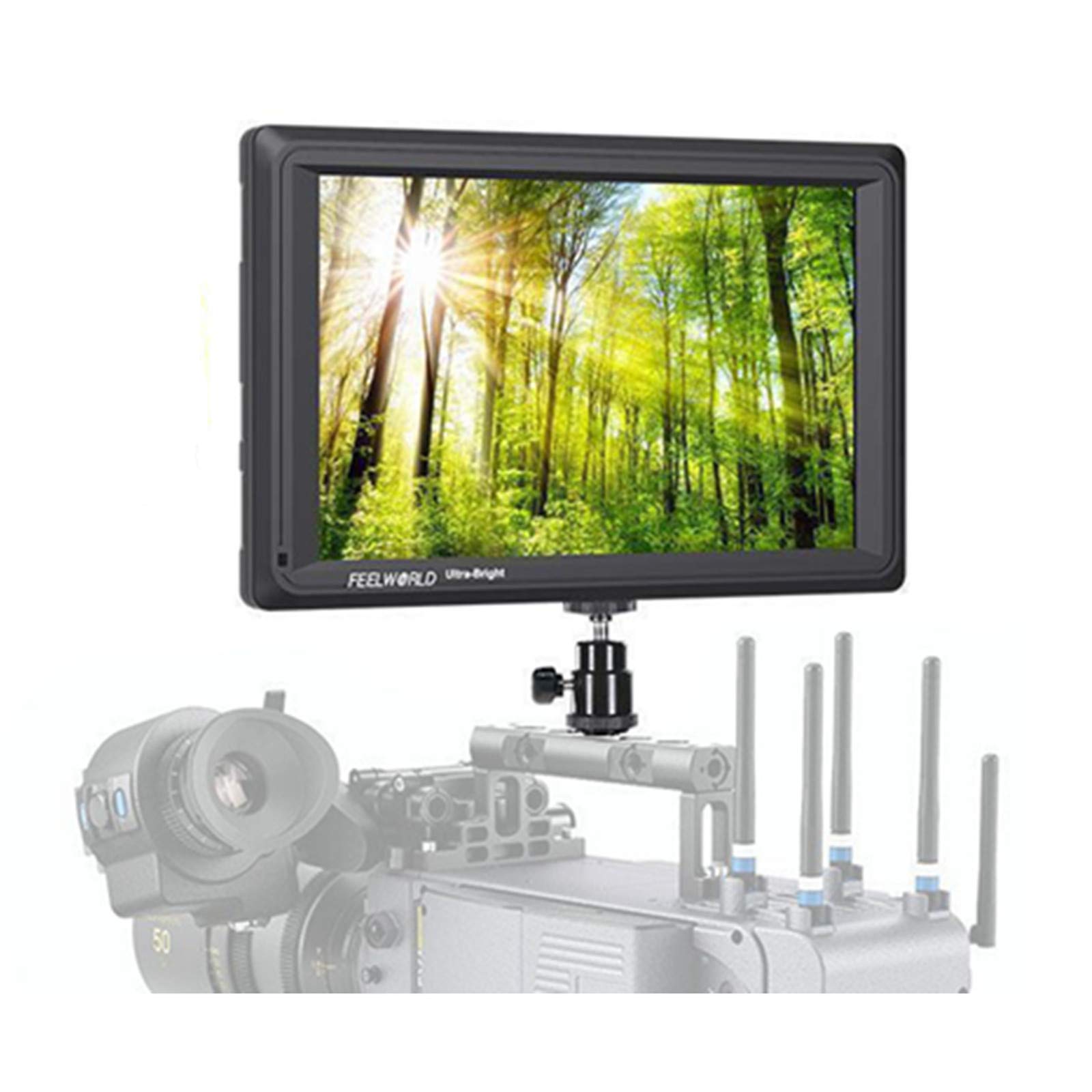 Amazon | FEELWORLD FW279S 7インチ フィールドモニター 3G-SDI 4K