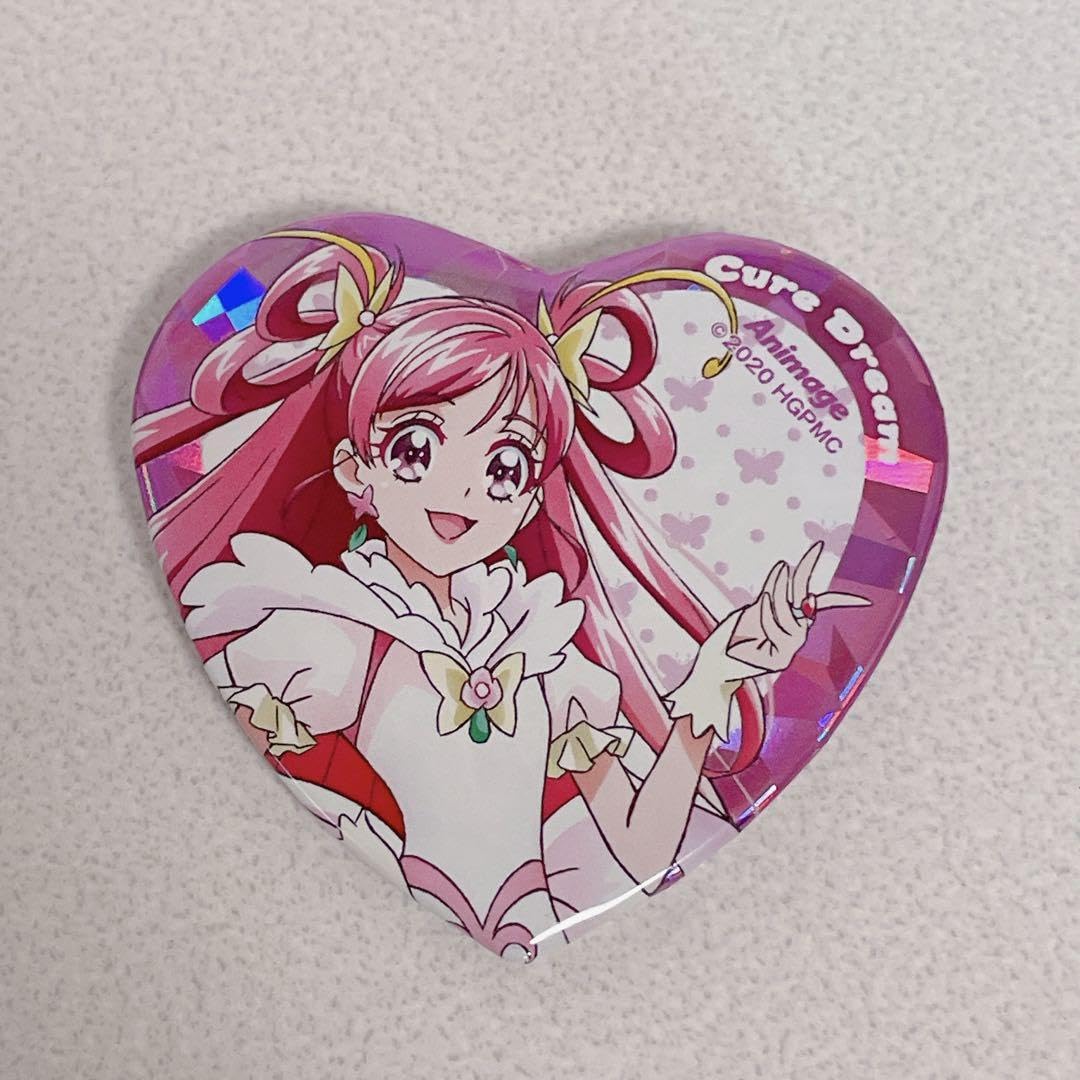 Amazon.co.jp: Yesプリキュア5GOGO 限定 ハート缶バッジ キュア