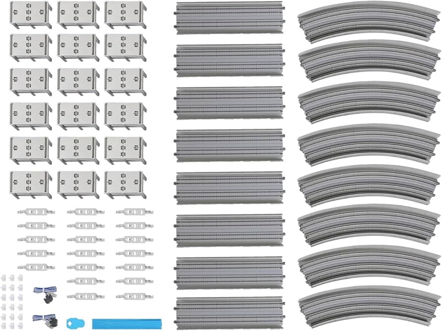Amazon | KATO Nゲージ V13 複線高架線路基本セット (R414/381) 20-872