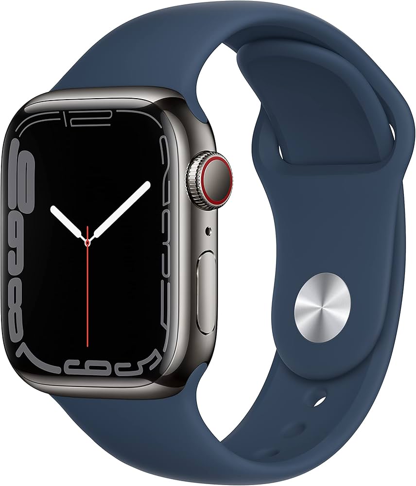 Amazon.com: Apple Watch Series 7 (GPS + Cellular, 41MM) Graphite