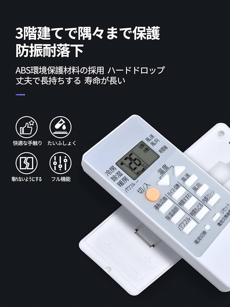 Amazon.co.jp: エアコンリモコン RH191 for MITSUBISHI 三菱エアコン