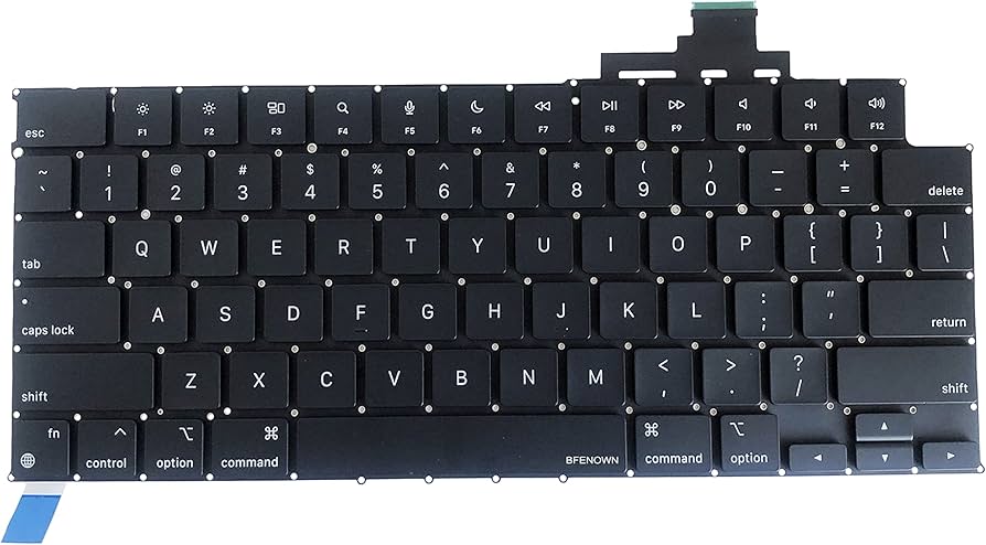 Amazon.co.jp: Bfenown 交換用USキーボード MacBook Air M2 M3 M4