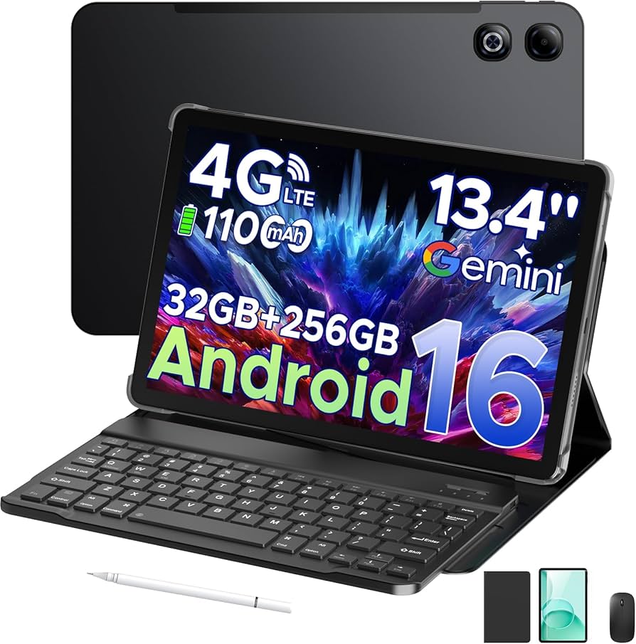 Amazon.com : DOOGEE Tab G6 Max Tablet with Keyboard,13.4 Inch IPS