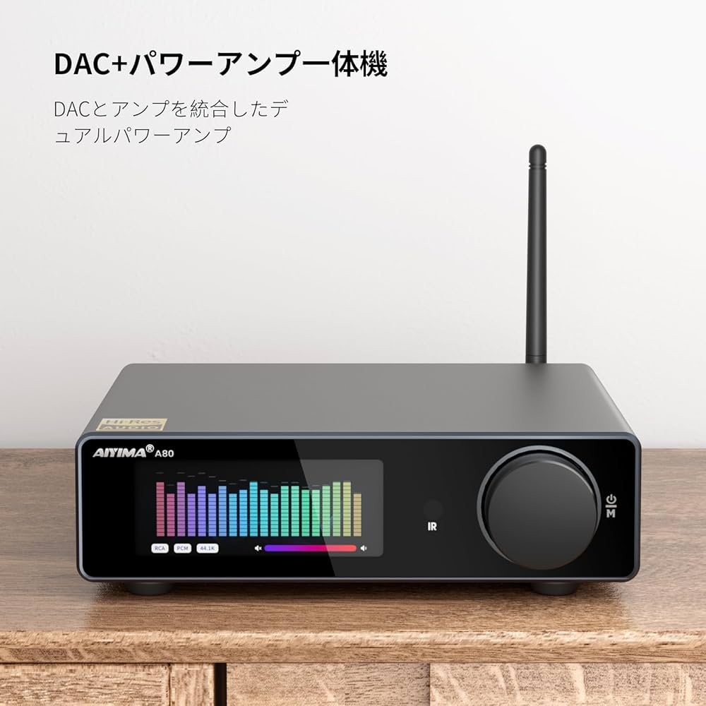 Amazon.co.jp: AIYIMA A80 【更新バージョン】 TPA3255デコードアンプ