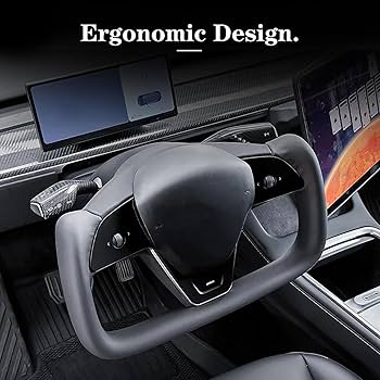 Amazon | ヨークステアリングホイール 加熱機能付き ナッパレザー 快適