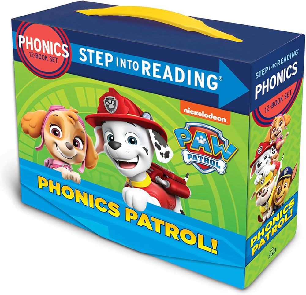 Amazon.com: Paw Patrol Phonics Box Set (PAW Patrol) (Step into